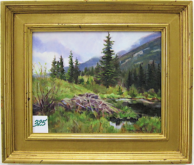 MAGGIE MACKAY Oil on MASONITE