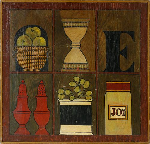 MAGGIE MEREDITH OIL ON BOARD "STILL