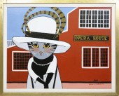 MAGGIE MEREDITH OIL ON CANVAS