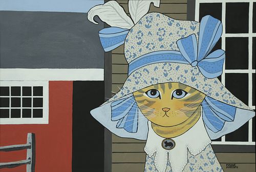 MAGGIE MEREDITH OIL ON CANVAS