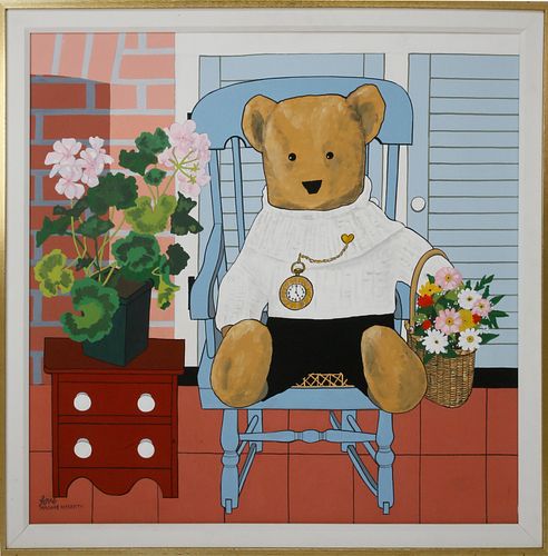 MAGGIE MEREDITH OIL ON CANVAS