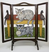 MAGGIE MEREDITH PAINTED 3-PANE