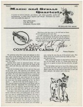 MAGIC AND SPELLS QUARTERLY.Mag