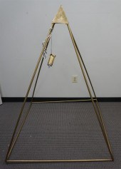 MAGIC LIGHTING BRASS FLOOR LAM