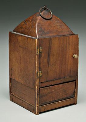 Magician&#39;s box, wood with brass
