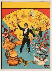 MAGICIAN’S STOCK POSTER.Magici