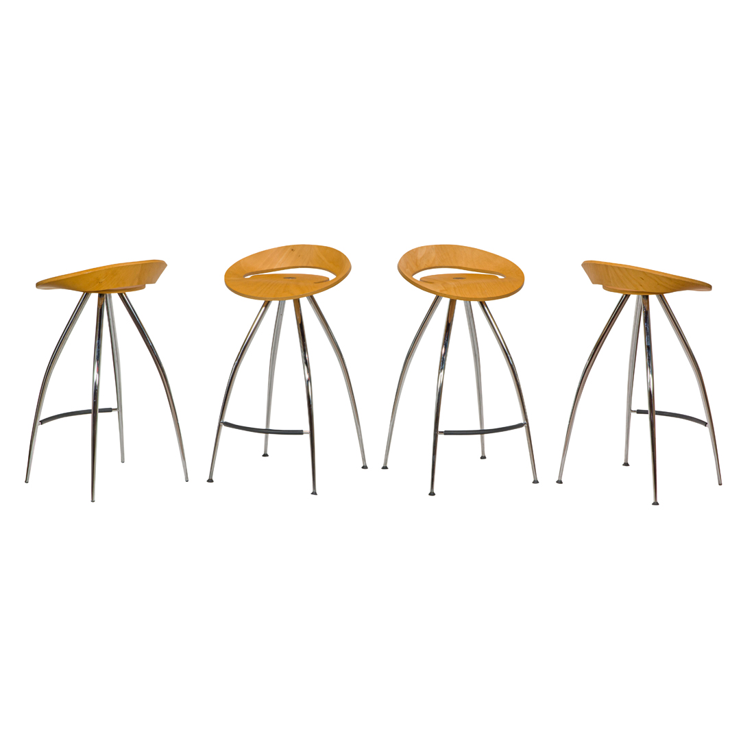 MAGIS, LYRA STOOLS, SET OF FOUR