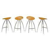 MAGIS, LYRA STOOLS, SET OF FOU
