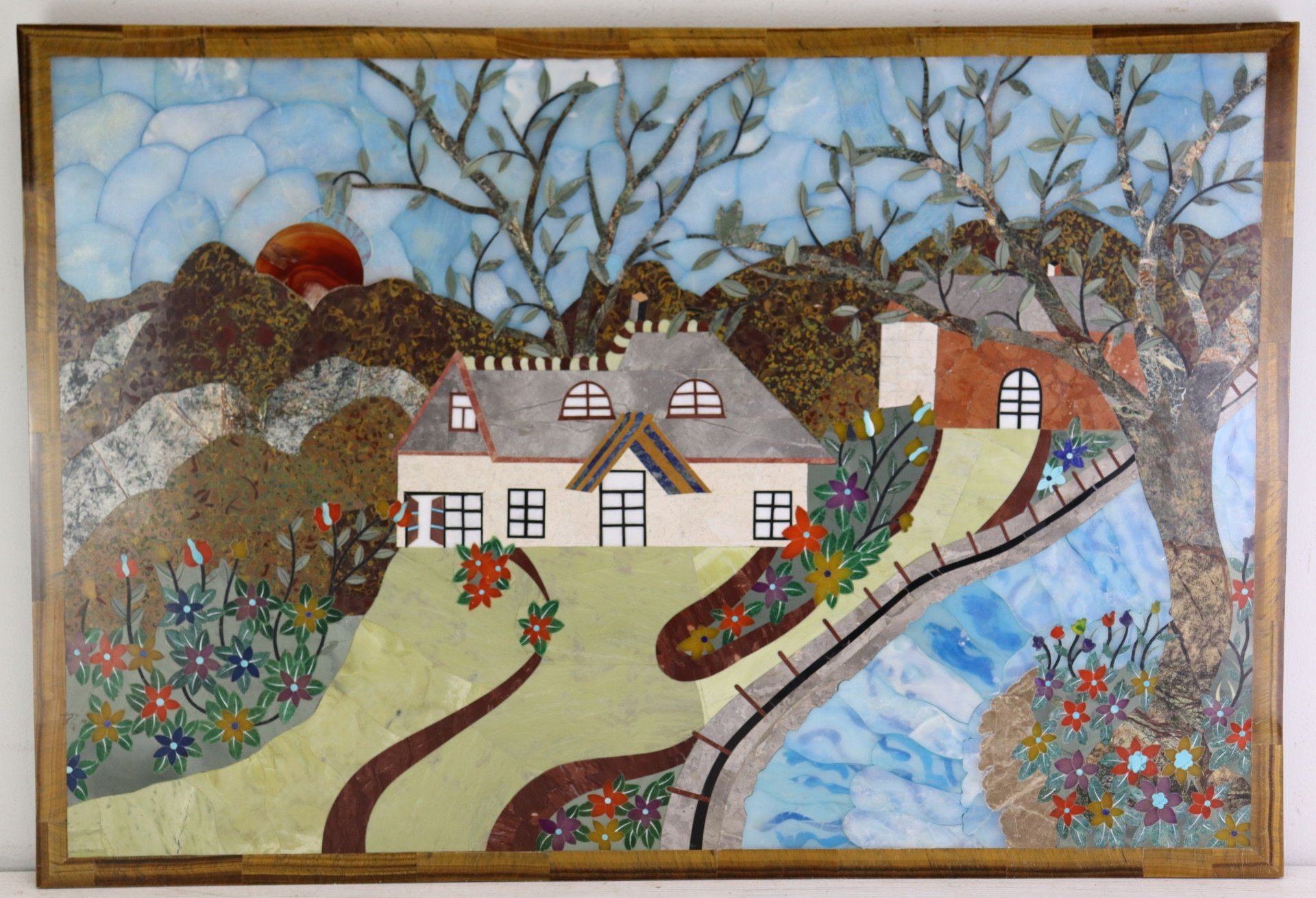 MAGNIFICENT MICRO MOSAIC WALL