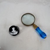 MAGNIFYING GLASS, G. POILLERAT