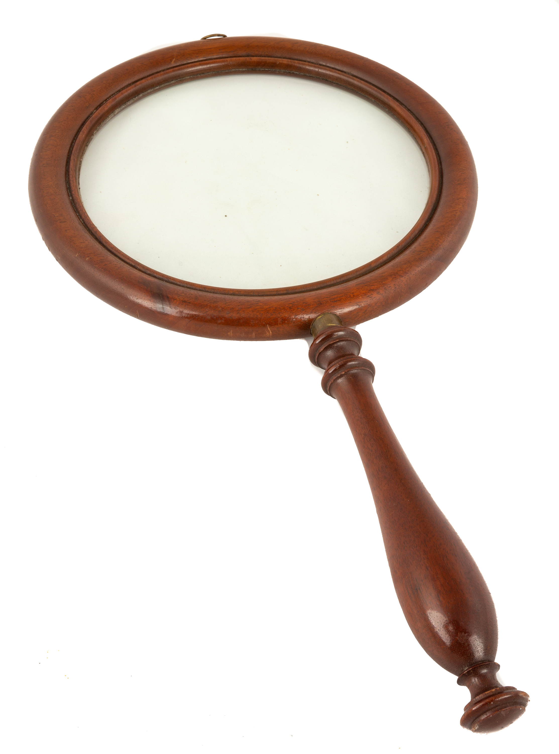 MAGNIFYING MAHOGANY GALLERY LENS