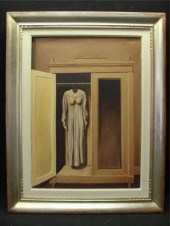 Magritte Reproduction Oil on C