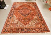 MAHAL BLUE AND RED FLORAL TEND