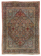 MAHAL CARPETcirca 1900, brown