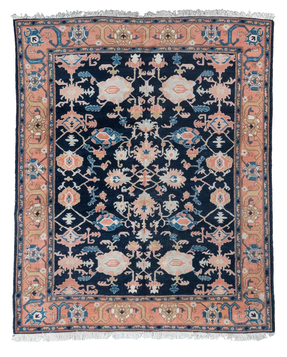 MAHAL DESIGN RUG: 7’10” X 9’4” LATE