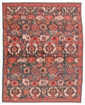 MAHAL DESIGN RUG: 8'10" X 11'4