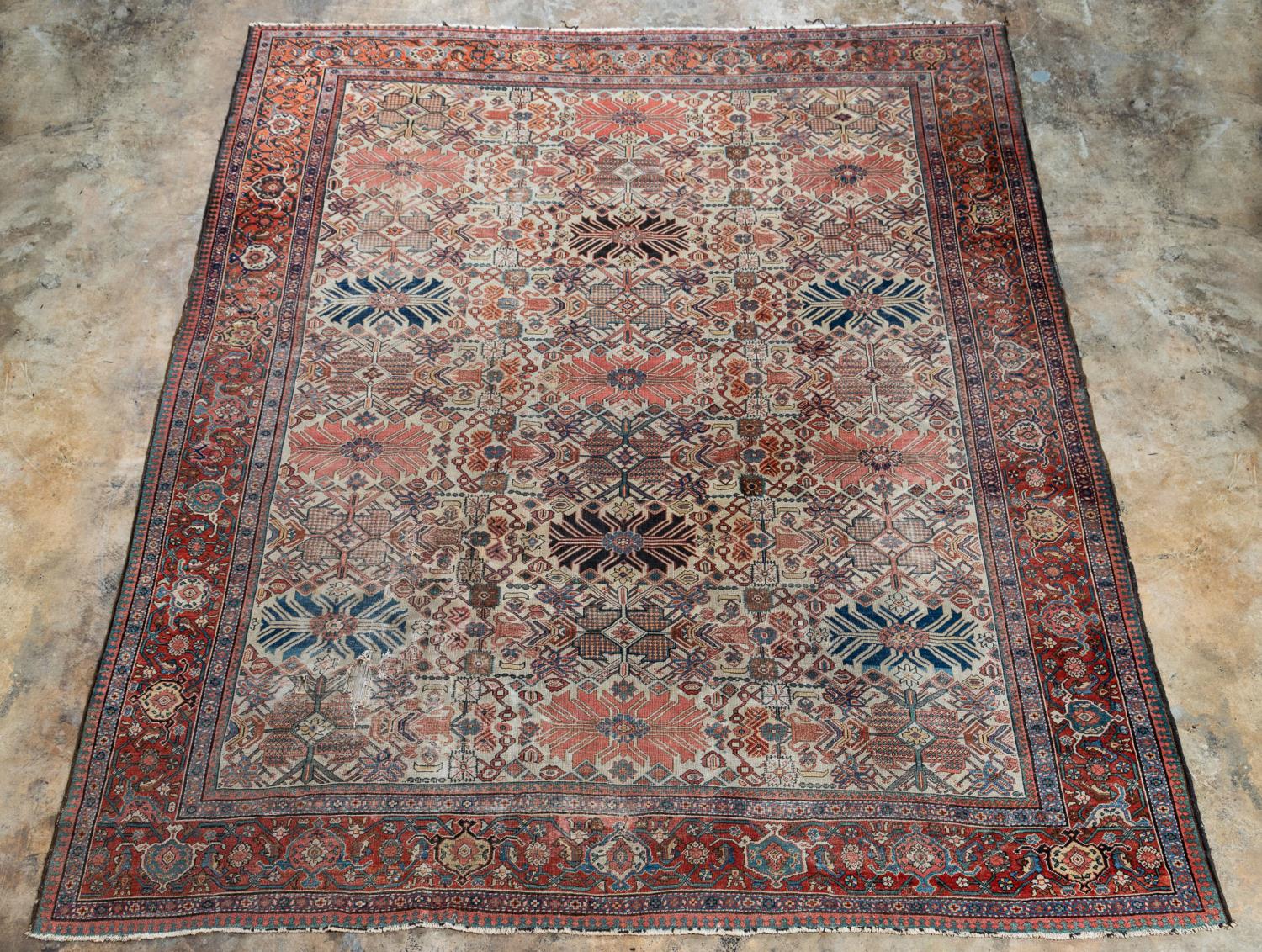 MAHAL PERSIAN SEMI-ANTIQUE CARPET -