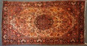 MAHAL RUG LOSSES AND STAINED,