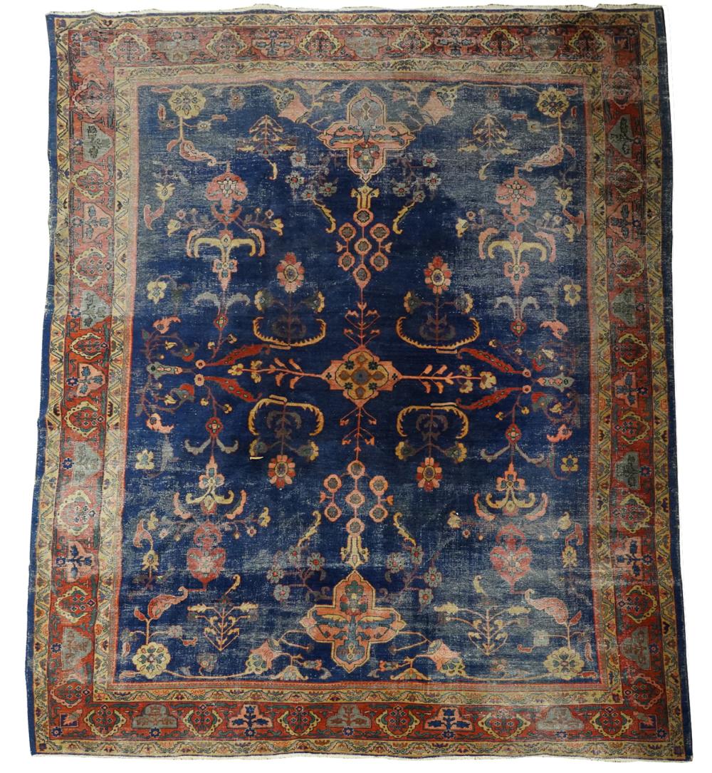 MAHAL RUGcirca 1900; wool on