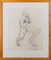 MAHER MALE NUDE DRAWING GRAPHI