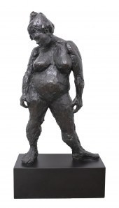MAHER MODERN FEMALE NUDE BRONZ