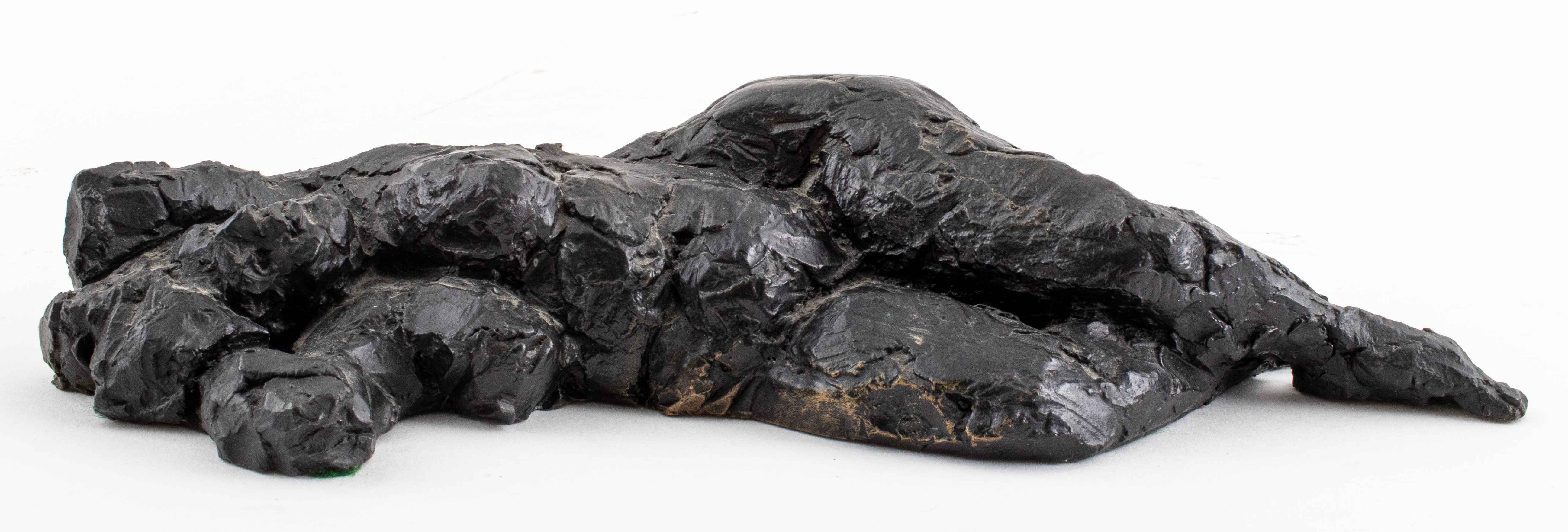 MAHER RECLINING NUDE WOMAN BRONZE