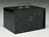 Mahjong set, black lacquered b