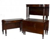 MAHOGANY 3- PART BANQUET TABLE