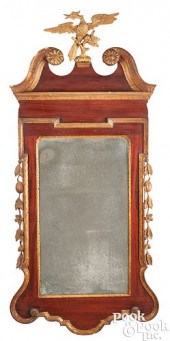 MAHOGANY AND GILTWOOD CONSTITU