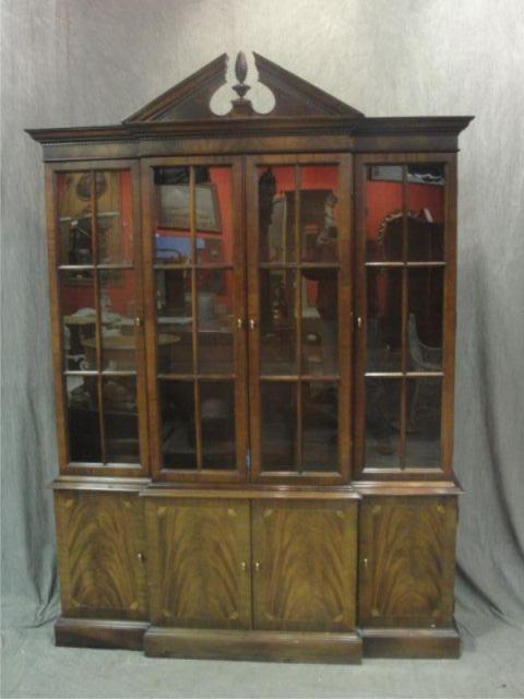 Mahogany and Inlaid 'Broken'