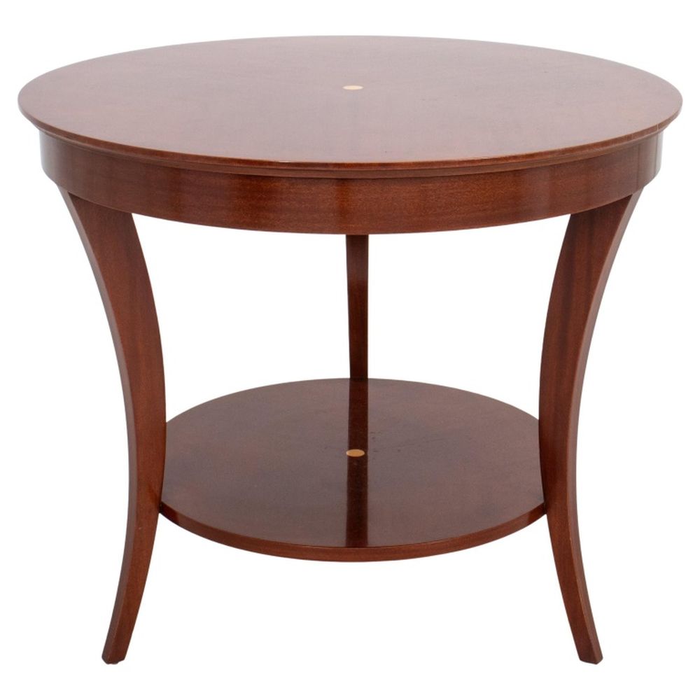 MAHOGANY AND SATINWOOD GUERIDON