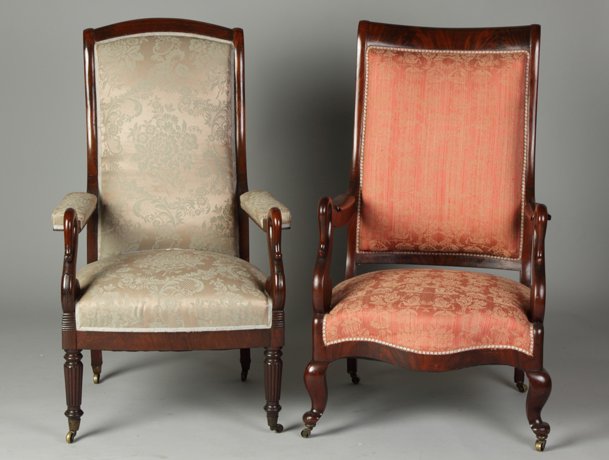 Mahogany Arm Chair w/Cabriole