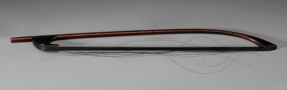 Mahogany Base Viol Bow stamped
