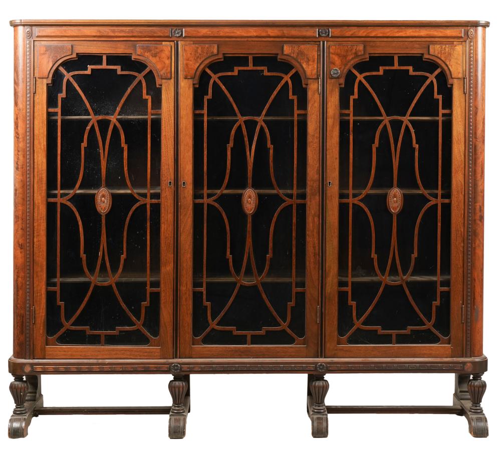 MAHOGANY BOOKCASE CABINETMahogany