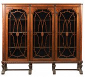 MAHOGANY BOOKCASE CABINETMahog