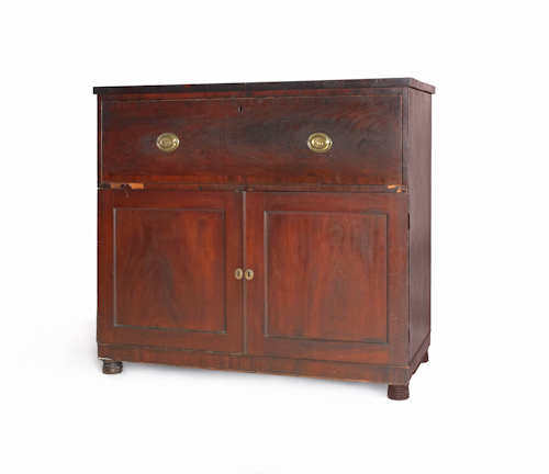 Mahogany butler's desk ca. 1815 42"