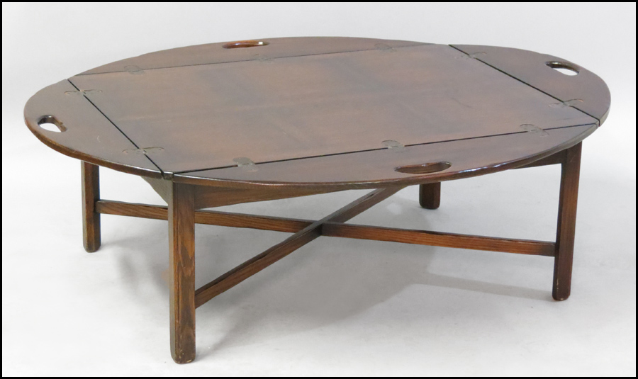 MAHOGANY BUTLERS TABLE. Pine shop