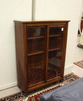 MAHOGANY CABINET BOOKCASEMAHOG