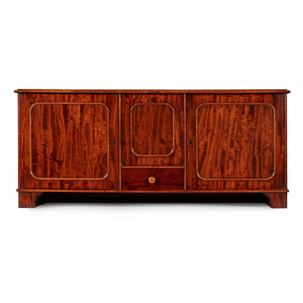 MAHOGANY CAMPAIGN TABLE-TOP