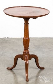 MAHOGANY CANDLESTAND, 19TH C.M