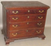 MAHOGANY CHEST OF DRAWERSca. 1