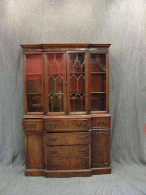 Mahogany China Cabinet / Secretary.