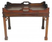 MAHOGANY CHINESE CHIPPENDALE S