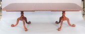 MAHOGANY CHIPPENDALE STYLE DOU