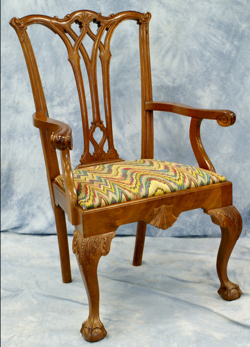 Mahogany Chippendale style DR