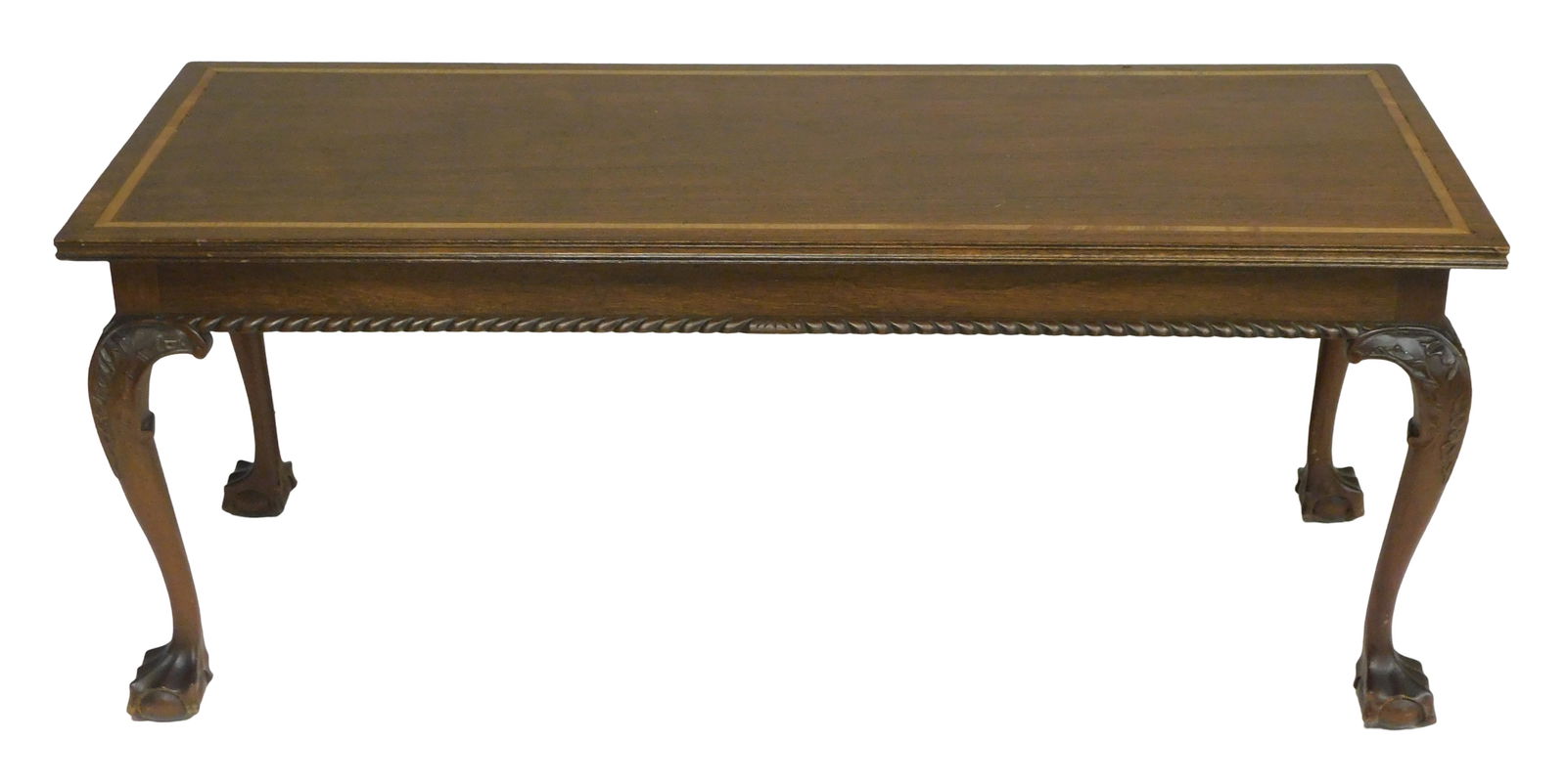 MAHOGANY COFFEE TABLE,