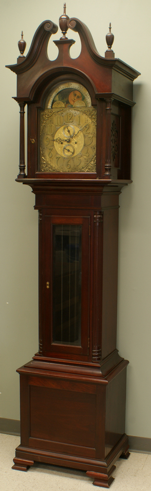 Mahogany  Colonial Revival hall