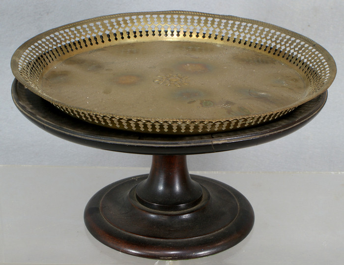 Mahogany compote, English, late