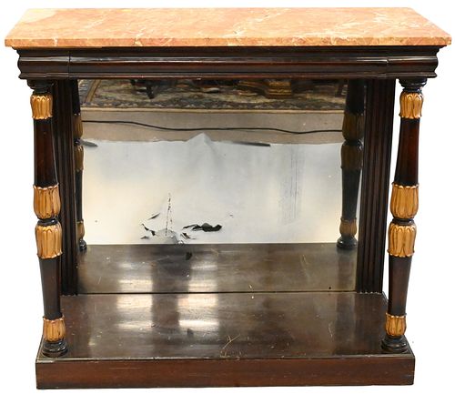 MAHOGANY CONSOLE TABLEMahogany