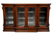 MAHOGANY CONVERTED BOOKCASE19t